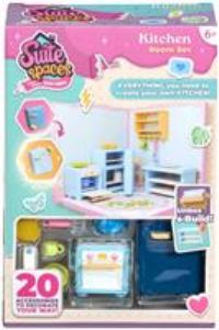 Goliath Suite Spaces - Kitchen Set | Your Room, Your Rules! Contains 20 Cooking Themed Accessories | Modular Dolls House Rooms with Customizable Furniture & Decor | For Ages 6+