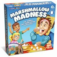 Playmonster Games Marshmallow Madness | Hilarious Tiny Hands Party Game for Kids, Teens & Families | Fast-Paced Eating Challenge Game | For 2 or more Players Ages 8+