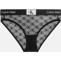 Calvin Klein Modern Conscious Nylon-Blend Mesh Bikini Briefs - XS