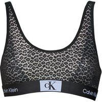 Calvin Klein Bralette Animal Lace Unlined Womens Designer Lingerie 000QF7233E