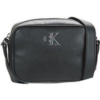 Calvin Klein Jeans  MINIMAL MONOGRAM CAMERA BAG18  women's Shoulder Bag in Black