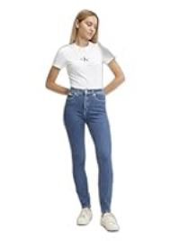 Calvin Klein Jeans Women/'s High Rise Skinny J20j221585 Pants, Denim (Denim Medium), 34W / 32L