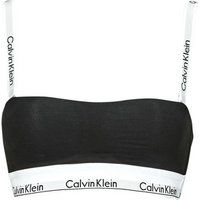 Calvin Klein Women/'s Lightly Lined Bandeau 000QF7628E Strapless Bras, Black (Black), M