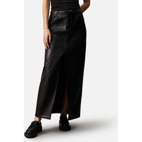 Calvin Klein Jeans Faux Leather Maxi Skirt - S