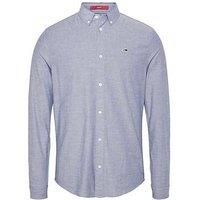 Tommy Jeans Men's TJM Slim Stretch Oxford Shirt T, Twilight Navy, S