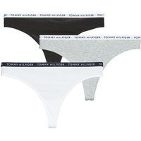 Tommy Hilfiger - Womens Thongs 3 Pack - Womens Underwear Multipack - Tommy Hilfiger Underwear - Seamless Knickers For Women - Womens Knickers
