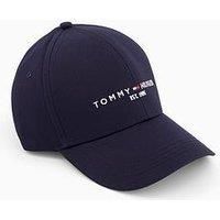 Tommy Hilfiger - Men's Caps - Tommy Hilfiger Established 1985 Cap Hat - Sports Cap - Tommy Hilfiger Cap - Mens Blue Cap Hat- Blue - One Size