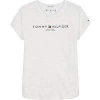 Tommy Hilfiger Girls Essential Short Sleeve T-Shirt - White
