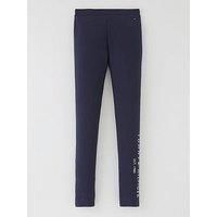 Tommy Hilfiger Girls Essential Leggings - Navy