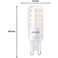 Philips LED Capsule 40W G9 G9 2700K 480lm 15000h Dimming, Matt
