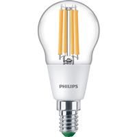 Philips LED Ultra Efficient Lamp E14 P45 2.3W 2700K in Clear Glass