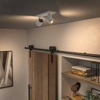 Philips Hue White Ambiance Runner Tunable Smart LED 2-Spot Ceiling Light White