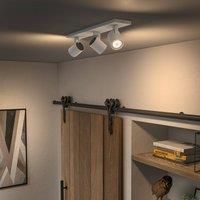 Philips Hue White Ambiance Runner Tunable Smart LED 3-Spot Ceiling Light White