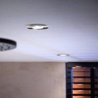 Philips Hue White & Color Ambiance Xamento 3-Pack, dimmable Bathroom Lights for Hue Lighting System with 16 Million Colours, Intelligent Light Control via Voice and app, Silver