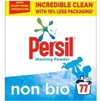 Persil Non Bio Washing Powder XXL Family Pack 100% recyclable pack for stain removal that/'s gentle next to sensitive skin 3.85 kg (77 washes)