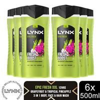 Lynx Shower Gel Epic Fresh 500ml  wilko