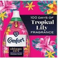 Comfort Ultra-Concentrated Fabric Conditioner, 870Ml - Long-Lasting Freshness & Fibre Protection