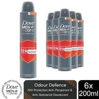 Dove Men+Care Advanced Odour Defence Anti-Perspirant Aerosol Deodorant Spray with Triple Action technology & ¼ moisturising cream for 72 hour sweat and odour protection 200 ml