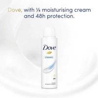 DOVE CLASSIC WOMEN'S ANTI PERSPIRANT DEODORANT 150ML