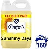 Comfort Sunshiny Days Fabric Conditioner with Stay Fresh technology for 100 days of freshness + fragrance* 160 wash 4800ml