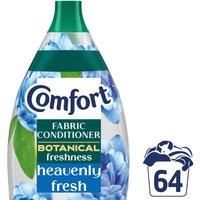 Comfort Botanical Heavenly Fresh Fabric Conditioner softener with CrystalFresh transparent formula blooms in freshness, inspired by nature 960 ml (64 washes)