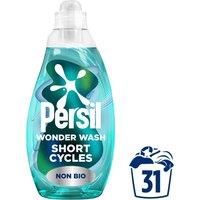 Persil Wonder Wash Non Bio Liquid Detergent Speed Clean 837 ml (31 washes)