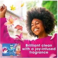 Surf 3 in 1 Deep Sea Laundry Washing Detergent Capsules 108 washes (3x 36 capsules) joy-infused fragrance with natural essential oils lasting up to 12 hours in wear for brilliantly clean results