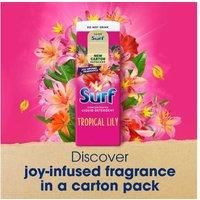 Surf Laundry Liquid Detergent, Deep Clean, 24 Washes, Tropical Lily Scent, 648ml, 6 Pack