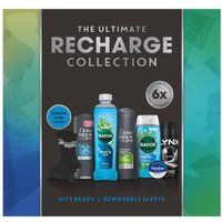 Dove Men+Care, Radox, Vaseline & Lynx The Ultimate Recharge Collection Gift Set body wash, shampoo, bath soak, shower gel, lip balm, body spray & socks perfect for any occasion 6 piece