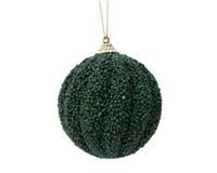 Kaemingk Glitter Foam Bauble, Green
