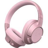Fresh /'n Rebel Clam Fuse Bluetooth Headphones Over Ear with Hybrid Active Noise Cancelling, with ENC Microphone (perfect conversations), Ambient Noise Mode, 45 hours Play Time, Wireless (Pastel Pink)
