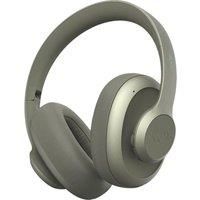 Fresh /'n Rebel Clam Blaze Bluetooth Headphones Over Ear with 80 hours playtime, with ENC microphone, Wind-Noise cancelling, Wireless, Fast Charging, Button control, Ambient sound mode (Dried Green)