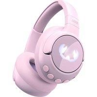 Fresh /'n Rebel Clam Junior, Bluetooth Headphones for kids with Active Noise Cancelling, Safe Sound (<85dB), Audio Cable and Stickers included, LED Light effect. 60 hours playing time