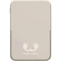 Fresh ‘n Rebel Wireless Magnetic Powerbank 5000mAh, MagSafe Compatible, PD 20W Fast Charge, USB-C port (in/Out), Suitable for iPhone 16/15/14/13/12, Portable, With stand (Silky Sand)