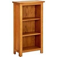 Bookcase Solid Wood Oak Wooden Book Display Storage Shelf Multi Sizes vidaXL
