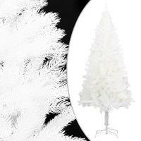 VidaXL Artificial Christmas Tree with Stand White 210 cm PE