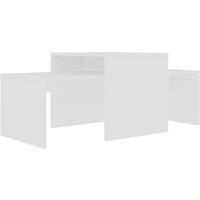 Coffee Table Set Engineered Wood Living Room Sofa Table Multi Colours vidaXL