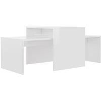 Coffee Table Set Hallway Side Table Tea Sofa Table Engineered Wood vidaXL