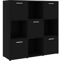 Book Cabinet Engineered Wood Book Rack Organiser Stand Multi Colours vidaXL