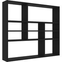 Wall Shelf Wall-Mounted Shelf Storage Display Rack Engineered Wood vidaXL
