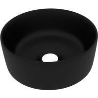 Luxury Wash Basin Round Ceramic Bathroom Vanity Sink Multi Colours vidaXL