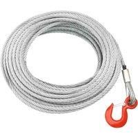 /'vidaXL Sturdy Galvanized Steel Wire Rope Cable - Multi-purpose Use - 20 Meters Length - 800 kg Weight Capacity