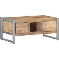 Rough Mango Wood Coffee Table Wooden Couch Accent Desk Living Room vidaXL