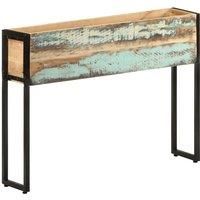 Planter 90x20x68 cm Solid Reclaimed Wood