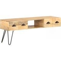 vidaXL TV Cabinet 120x35x45 cm Solid Mango Wood