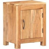 Solid Acacia Wood bedside Table Table 40x30x50 cm