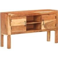 vidaXL Sideboard 116x30x66 cm Solid Acacia Wood