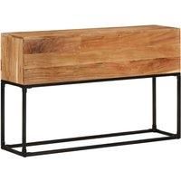 Solid Acacia Wood Console Table Wooden Entryway End Accent Hall vidaXL