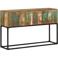 Console Table Solid Reclaimed Wood Wooden Entryway Accent Hall vidaXL