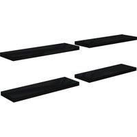 Floating Wall Shelves Bookcase Storage Rack Display Hanging Shelf MDF vidaXL